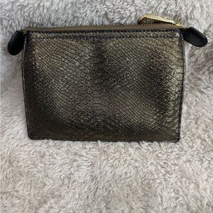 Juicy Couture Black and Gold Textured Clutch